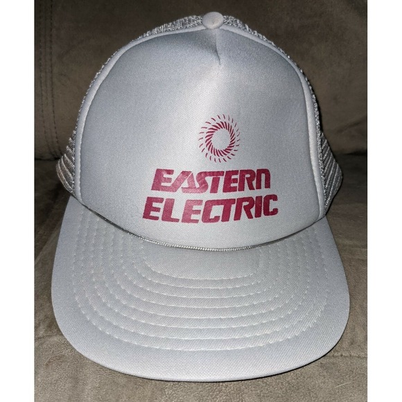 The Unbranded Brand Other - Eastern Electric Company Electrician foam Trucker Style snapback Hat Cap Vintage
